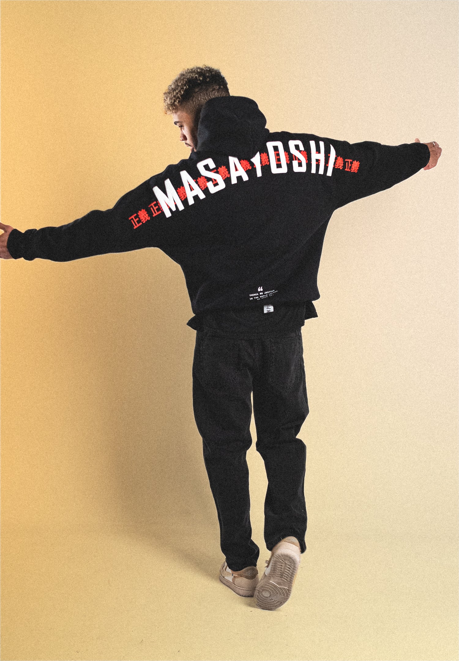 Masayoshi Black Hoodie